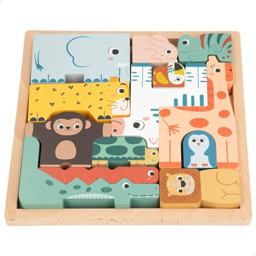 WOOMAX 47569 Tier Lernturm, Puzzle WOOMAX 47569 Tier Lernturm, Puzzle von WOOMAX