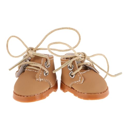 WOONEKY 1 Paar Puppenschuhe mit Verstellbaren Schnürsenkeln Süßes Design für Puppenhaus Dekoration und Spielsets Puppenschuhe Fotografie und Ausstellungen WOONEKY 1 Paar Puppenschuhe mit Verstellbaren Schnürsenkeln Süßes Design für Puppenhaus Dekoration und Spielsets Puppenschuhe Fotografie und Ausstellungen von WOONEKY