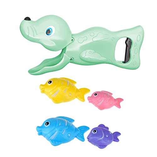 WOONEKY 1 Satz Badespielzeug Interaktive Badewannenspielzeuge zum von Fischen für Kleinkinder Sicher und Leicht für Badespaß Fördert die Kreativität und Spaß Beim Baden von WOONEKY