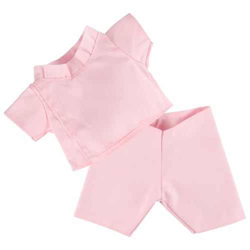 WOONEKY 1 Satz Bärenkostüm für Puppen Wiederverwendbare Kleidung Süßes Outfit für Verschiedene Anlässe Elegantes Design für Bärenpuppen Fördert Kreativität und Vorstellungskraft von WOONEKY