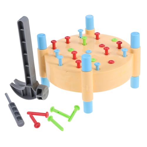 WOONEKY 1 Satz Buntes Pounding Board für Hand Augen Koordination und Feinmotorik Interaktives Spiel für Kleinkinder und Eltern Junge Mädchen Interaktion von WOONEKY
