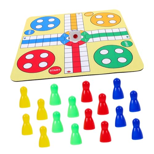 WOONEKY 1 Satz Fliegendes Schachspiel Tragbares Party Schachspiel für Erwachsene Leicht und Sicher Fördert Denkfähigkeiten und Hand Augen Koordination Spielbrett WOONEKY 1 Satz Fliegendes Schachspiel Tragbares Party Schachspiel für Erwachsene Leicht und Sicher Fördert Denkfähigkeiten und Hand Augen Koordination Spielbrett von WOONEKY