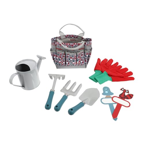 WOONEKY 1 Satz Gartenspielzeug Set für Teiliges Outdoor Sandspielzeug mit Gießkanne und Schaufel für Strand und Garten Robuste und Bunte Werkzeuge für Kreative Freizeitaktivitäten von WOONEKY