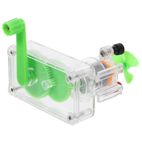 WOONEKY 1 Satz Handkurbel Generator für DIY Projekte Manuelles Generator Modell für Experimente und Kindergärten Sicheres und Lehrreiches WOONEKY 1 Satz Handkurbel Generator für DIY Projekte Manuelles Generator Modell für Experimente und Kindergärten Sicheres und Lehrreiches von WOONEKY