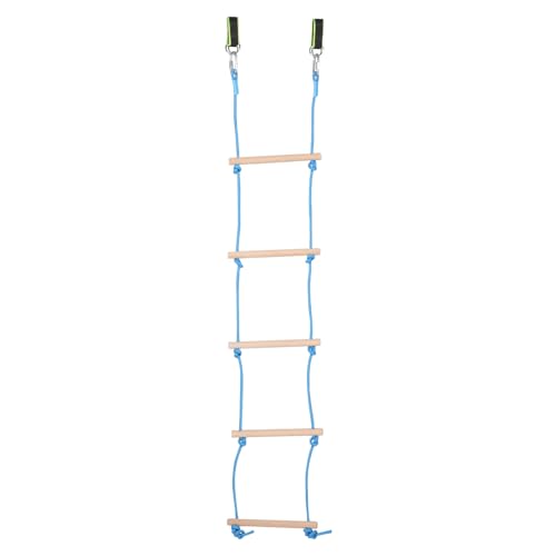 WOONEKY 1 Satz Kletterleiter für Fünf Sicherheitsseil Leicht Zusammenbaubar Robustem Holz für Indoor und Outdoor Spielplätze Fördert Bewegung und Spaß für Jungen und Mädchen WOONEKY 1 Satz Kletterleiter für Fünf Sicherheitsseil Leicht Zusammenbaubar Robustem Holz für Indoor und Outdoor Spielplätze Fördert Bewegung und Spaß für Jungen und Mädchen von WOONEKY