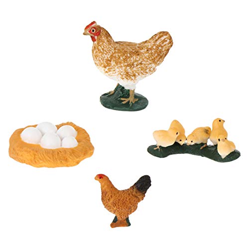 WOONEKY 1 Satz Lebenszyklus Huhn Figurenset Teilig Kognitive Lernspielzeuge für Sichere und Langlebige Dekofiguren für Kreative Raumgestaltung und Unterrichtszubehör WOONEKY 1 Satz Lebenszyklus Huhn Figurenset Teilig Kognitive Lernspielzeuge für Sichere und Langlebige Dekofiguren für Kreative Raumgestaltung und Unterrichtszubehör von WOONEKY