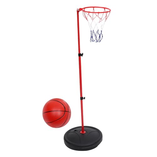 WOONEKY 1 Satz Mini Pool Basketballset mit Aufblasbarem Basketballkorb und Pumpe für Hand Augen Koordination und im Schwimmbad oder Am Strand von WOONEKY
