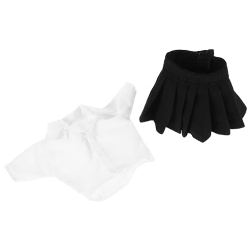 WOONEKY 1 Satz Puppenkleidungsset für Schülerinnen mit und Hemd und Weiche Puppenkleidung für Rollenspiele für Kreative Szenarien WOONEKY 1 Satz Puppenkleidungsset für Schülerinnen mit und Hemd und Weiche Puppenkleidung für Rollenspiele für Kreative Szenarien von WOONEKY