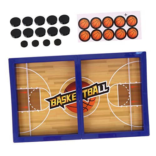WOONEKY 1 Satz Schnelles Sling Puck Spiel für Basketball Stil Tischspiel für Familie und Freunde Fördert Wettbewerbsgeist und Hand Augen Koordination aus Robustem für Indoor Spielzeiten WOONEKY 1 Satz Schnelles Sling Puck Spiel für Basketball Stil Tischspiel für Familie und Freunde Fördert Wettbewerbsgeist und Hand Augen Koordination aus Robustem für Indoor Spielzeiten von WOONEKY