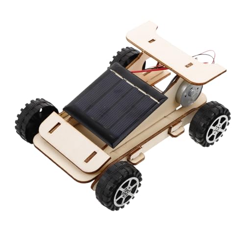WOONEKY 1 Satz Solarbetriebenes Modellauto DIY für Wissenschaftsexperiment und Lernspielzeug für Kleine Fördert Kreativität und Wissenschaftliches von WOONEKY
