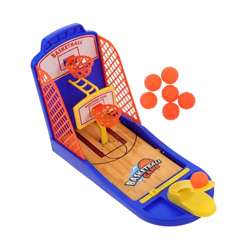 WOONEKY 1 Satz Spieler Basketballspielzeug Set Interaktives Tischspiel für Einstellbarem Schwierigkeitsgrad Fingerabschuss und Tragbarem Design für Zuhause Schule oder Büro WOONEKY 1 Satz Spieler Basketballspielzeug Set Interaktives Tischspiel für Einstellbarem Schwierigkeitsgrad Fingerabschuss und Tragbarem Design für Zuhause Schule oder Büro von WOONEKY