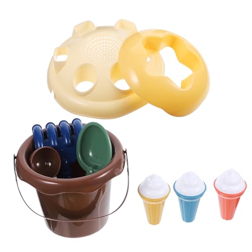 WOONEKY 1 Satz Strandspielzeug Set für Sandspielzeug mit Eimer und Förmchen Zufälligen Farben Kreatives Leichtes und Strapazierfähiges Kunststoffspielzeug für Outdoor Spaß Zufällige Farbe WOONEKY 1 Satz Strandspielzeug Set für Sandspielzeug mit Eimer und Förmchen Zufälligen Farben Kreatives Leichtes und Strapazierfähiges Kunststoffspielzeug für Outdoor Spaß Zufällige Farbe von WOONEKY