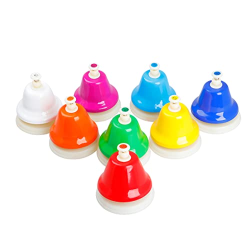 WOONEKY 1 Satz Teilige Bunte Handglocken für Musikinstrument für Frühkindliche Bildung Leicht und Tragbar für Schule und Kreative Aktivitäten WOONEKY 1 Satz Teilige Bunte Handglocken für Musikinstrument für Frühkindliche Bildung Leicht und Tragbar für Schule und Kreative Aktivitäten von WOONEKY