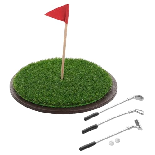 WOONEKY Set Für Puppenhäuser Realistische Golfclubs Und Graslandschaft Set Für Kreative Deko Und Lernspielzeug Für Junge Mädchen Und Sammler WOONEKY Set Für Puppenhäuser Realistische Golfclubs Und Graslandschaft Set Für Kreative Deko Und Lernspielzeug Für Junge Mädchen Und Sammler von WOONEKY