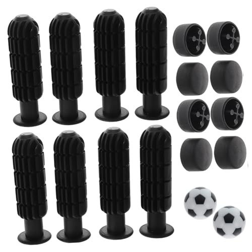 WOONEKY 1 Set Mit Stabilen Tischfußballgriffen Für Tischfußballmaschinen Ersatz-griffteile Für Kinderfußballtische Ergonomisches Design von WOONEKY