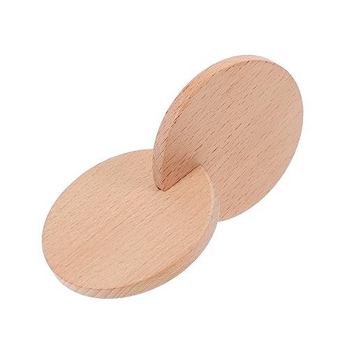 WOONEKY 1satz Montessori Holzspielzeug Interaktive Ringe Für Hand-Augen-koordination Sensory Toy Für Kreative Spiele Edukatives Spielzeug Für Junge Mädchen von WOONEKY