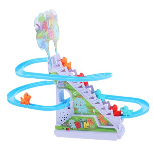 WOONEKY 1 Set Dinosaurier Treppenspielzeug, Treppenkletter Dinosaurier, Dinosaurier Spielzeug Für Kleinkinder Von 1–3 Jahren, Kinderspielzeug, Treppenrutschen Spielzeug Für Kinder Im von WOONEKY