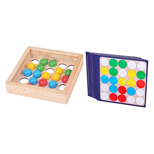WOONEKY 1 Set Finger Rolling Beads Lustiges Finger Holzspielzeug Für Pädagogisches Für Kreative Fingerfertigkeit Und Geschicklichkeit von WOONEKY