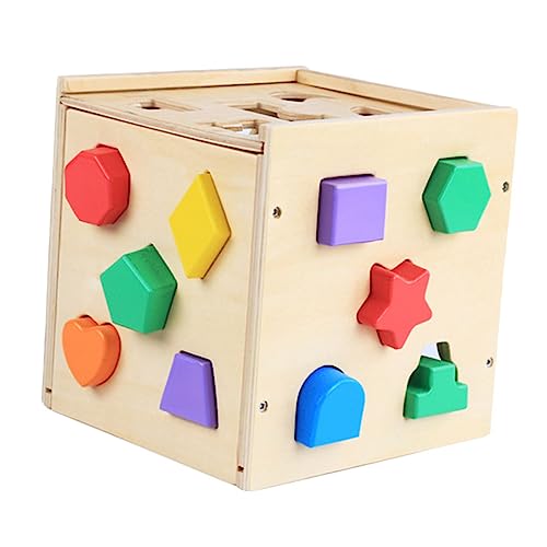 WOONEKY Intelligenz-Set Früherziehung Weisheitsspielzeug Kinderbausteine Formsortierspielzeug Für Kinderspielzeug von WOONEKY