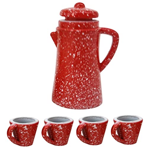 WOONEKY 1 Set Mini Tee Set Miniatur Tee Tasse Simulation Und Tasse Teetasse Mini Tiny Tee Puppenhaus Tee Legierung WOONEKY 1 Set Mini Tee Set Miniatur Tee Tasse Simulation Und Tasse Teetasse Mini Tiny Tee Puppenhaus Tee Legierung von WOONEKY