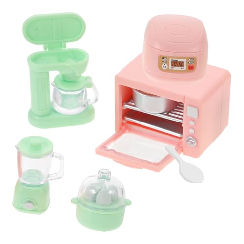 WOONEKY Doll House 1 Set Puppenhaus Küchenutensilien Mit Küchengeräten Zubehör Für Puppenhaus Mikroszenen Dekoration Einfach Zu Montieren Kreative Spielwelten WOONEKY Doll House 1 Set Puppenhaus Küchenutensilien Mit Küchengeräten Zubehör Für Puppenhaus Mikroszenen Dekoration Einfach Zu Montieren Kreative Spielwelten von WOONEKY