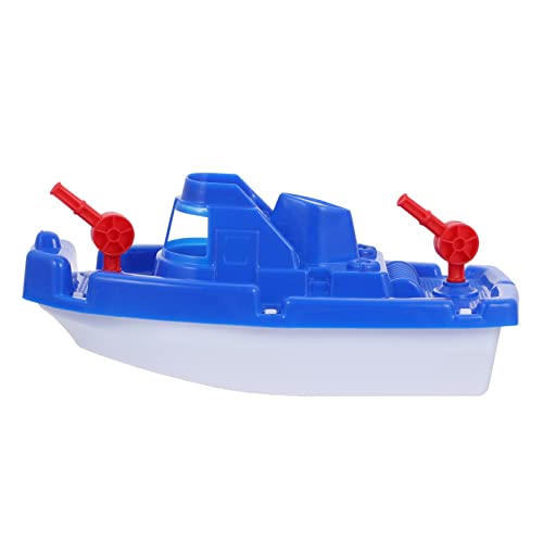 WOONEKY 1 Stück Badespielzeug Set Kunststoff Segelboot und Speedboot für Wasser und Sandspiel für Strand und Badewanne Leicht und Langlebig für Kleinkinder von WOONEKY