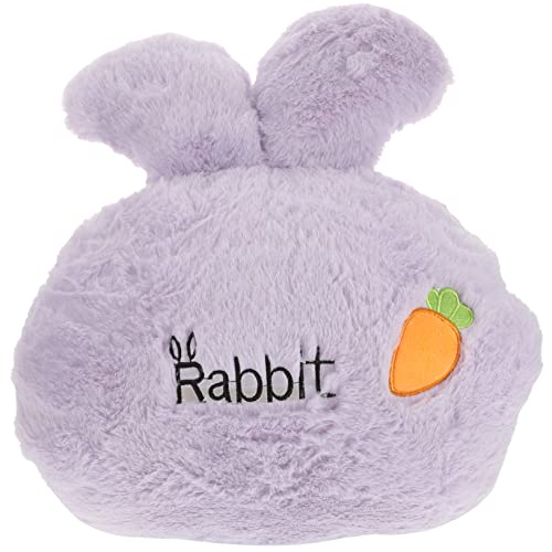 WOONEKY 1 Stück Kuscheltier Kissen Süßer Plüsch Hase Handwärmer als Raumdekoration für Winter für Mädchen für Familie und Freunde von WOONEKY