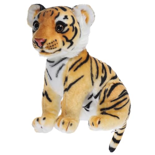 WOONEKY 1 Stück Kuscheltier Tiger für Dekoration Weiche und Elastische Einzigartiges für Geburtstage und Feiertage Gelb WOONEKY 1 Stück Kuscheltier Tiger für Dekoration Weiche und Elastische Einzigartiges für Geburtstage und Feiertage Gelb von WOONEKY