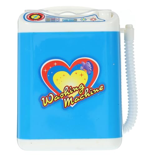 WOONEKY 1 Stück Mini Waschmaschine für Multifunktionale Simulation Waschmaschine für Rollenspiele Leicht und Tragbar für Kreatives und Frühes Lernen von WOONEKY