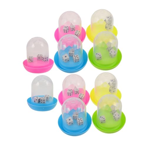 WOONEKY 10 Sätze Miniaturwürfel Set für Teiliges für Familieninteraktionen und Partys Vielseitige Würfel für Unterricht Mitbringsel Farblich Gemischt WOONEKY 10 Sätze Miniaturwürfel Set für Teiliges für Familieninteraktionen und Partys Vielseitige Würfel für Unterricht Mitbringsel Farblich Gemischt von WOONEKY