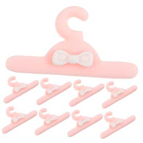 WOONEKY 10 Stück Mini Kleiderbügel für Puppen Dekorative Hänger für Puppenhaus Zubehör Geeignet für Kleidung Tops und Hosen Robuste Leichte und Platzsparende Hänger WOONEKY 10 Stück Mini Kleiderbügel für Puppen Dekorative Hänger für Puppenhaus Zubehör Geeignet für Kleidung Tops und Hosen Robuste Leichte und Platzsparende Hänger von WOONEKY