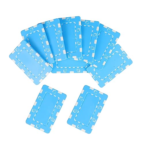 WOONEKY 10 Stück Poker Chips für Mahjong und Spiele Plastik Spielchips Hellblau für Pokerabende und Mathe Lernen WOONEKY 10 Stück Poker Chips für Mahjong und Spiele Plastik Spielchips Hellblau für Pokerabende und Mathe Lernen von WOONEKY