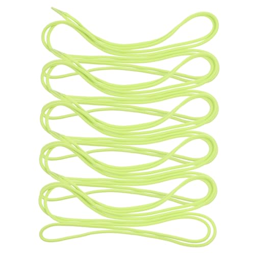 WOONEKY 10 Stück Teiliges Beading Schnürsenkel aus Strapazierfähigem Polyester Farbige Kinderschnur für Auffädeln und Fädelspiel Weiche Reißfeste Bastelschnur für Montessori Lernspiel und von WOONEKY
