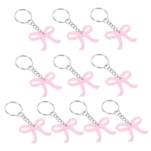 WOONEKY 10 Stück Teiliges Bowknot Schlüsselanhänger für Shower Bachelorette und Geburtstagsfeiern Elegante Vielseitige Dekoration für Schlüssel Taschen und Rucksäcke WOONEKY 10 Stück Teiliges Bowknot Schlüsselanhänger für Shower Bachelorette und Geburtstagsfeiern Elegante Vielseitige Dekoration für Schlüssel Taschen und Rucksäcke von WOONEKY