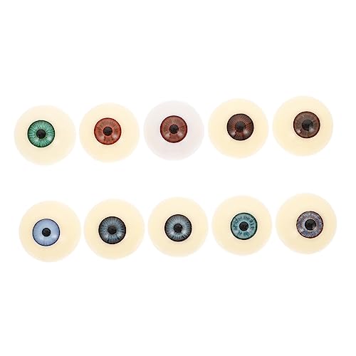 WOONEKY 10 Stück Teiliges Halloween Augen Realistische Gruselige Augen Langlebig Geruchlos Horror Dekoration für Party und Festtagsatmosphäre von WOONEKY