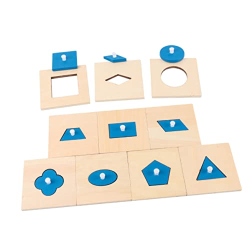 WOONEKY 10 Stück Teiliges Holzbausteine Geometrische Formen Lernspielzeug Frühpädagogisches Montessori Stapelspielzeug Kreativität und Sensorischer Wahrnehmung WOONEKY 10 Stück Teiliges Holzbausteine Geometrische Formen Lernspielzeug Frühpädagogisches Montessori Stapelspielzeug Kreativität und Sensorischer Wahrnehmung von WOONEKY