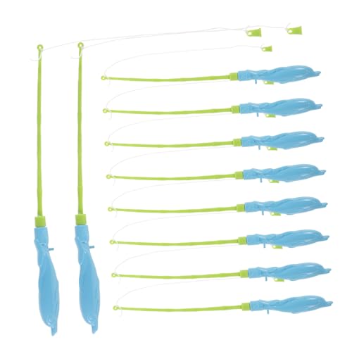 WOONEKY 10 Stück Teiliges Kinderangelspielzeug mit Cartoon Design für Kindergarten und Spielplätze Langlebig Leicht und Vielseitig für Schwimmbäder Badewanne und Spielbereiche WOONEKY 10 Stück Teiliges Kinderangelspielzeug mit Cartoon Design für Kindergarten und Spielplätze Langlebig Leicht und Vielseitig für Schwimmbäder Badewanne und Spielbereiche von WOONEKY