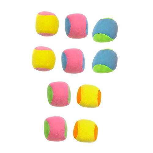 WOONEKY 10 Stück Teiliges Klettball Wurfspiel für Interaktives Saugnapf Fördert Hand Auge Koordination und Armkraft Geeignet für Party Garten Strand und Outdoor Zufällige Farbe WOONEKY 10 Stück Teiliges Klettball Wurfspiel für Interaktives Saugnapf Fördert Hand Auge Koordination und Armkraft Geeignet für Party Garten Strand und Outdoor Zufällige Farbe von WOONEKY