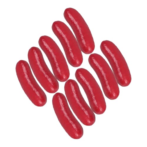 WOONEKY 10 Stück Teiliges Künstlicher Hot Dog Modelle Realistische Wurst Dekoration für Küche Restaurant und Fotografie Vielseitige Einsatzmöglichkeiten für Partys und Ausstellungen WOONEKY 10 Stück Teiliges Künstlicher Hot Dog Modelle Realistische Wurst Dekoration für Küche Restaurant und Fotografie Vielseitige Einsatzmöglichkeiten für Partys und Ausstellungen von WOONEKY