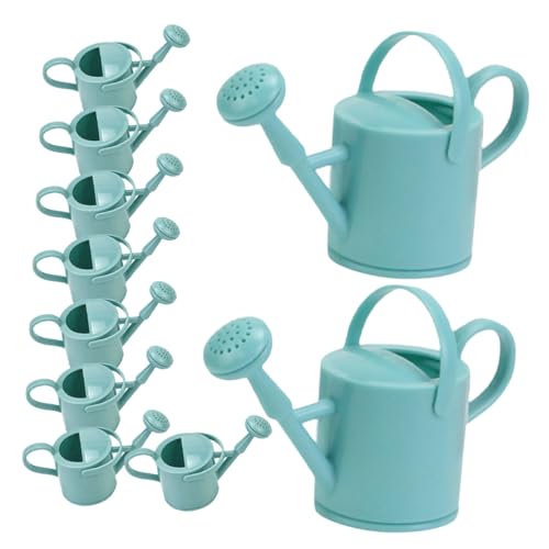 WOONEKY 10 Stück Teiliges Mini Gießkannen Badespielzeug für Junge Mädchen und Kleinkinder Bunte Sichere Kunststoff Wasserkanne mit Glatter Oberfläche für Badewannenspaß und Gartenspiel WOONEKY 10 Stück Teiliges Mini Gießkannen Badespielzeug für Junge Mädchen und Kleinkinder Bunte Sichere Kunststoff Wasserkanne mit Glatter Oberfläche für Badewannenspaß und Gartenspiel von WOONEKY