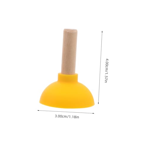 WOONEKY 10 Stück Teiliges Mini Toilettenpömpel Bunte Puppenhaus Accessoires Kreatives Requisit Lustiges Zaubertrick für Badezimmer Spiel Spaßige Verkleidung von WOONEKY