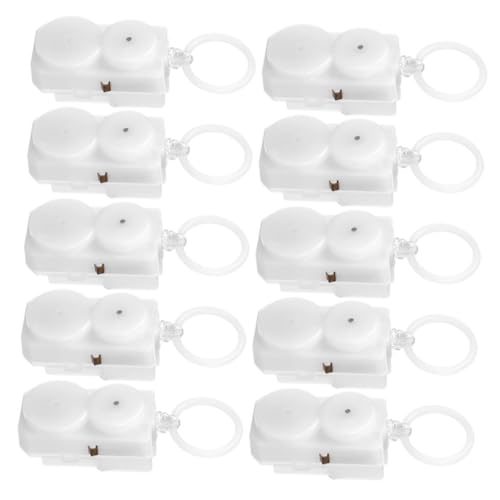 WOONEKY 10 Stück Teiliges Miniatur Vibrationsmotor mit Zugring DIY Plüschspielzeug Zubehör für Kreative Herstellung und Reparatur Kompakter Motor für Interaktives Spielerlebnis und von WOONEKY