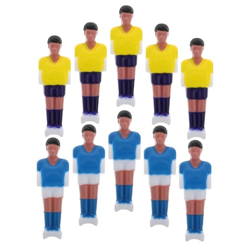 WOONEKY 10 Stück Teiliges Set Mini Tischfußballspieler Hochwertige Figuren für Tischfußballgeräte Vielseitig Einsetzbar Cafés und Zuhause Detailgetreue Modelle für Lebendige WOONEKY 10 Stück Teiliges Set Mini Tischfußballspieler Hochwertige Figuren für Tischfußballgeräte Vielseitig Einsetzbar Cafés und Zuhause Detailgetreue Modelle für Lebendige von WOONEKY
