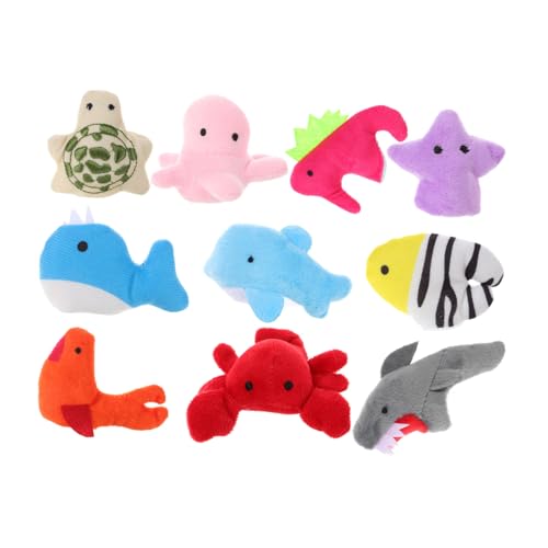 WOONEKY 10 Stück Teiliges Set Plüschige Fingerpuppen für Cartoon Ozeantier Handpuppen für Interaktives Geschichtenerzählen Fördert Kreativität und Kommunikation WOONEKY 10 Stück Teiliges Set Plüschige Fingerpuppen für Cartoon Ozeantier Handpuppen für Interaktives Geschichtenerzählen Fördert Kreativität und Kommunikation von WOONEKY