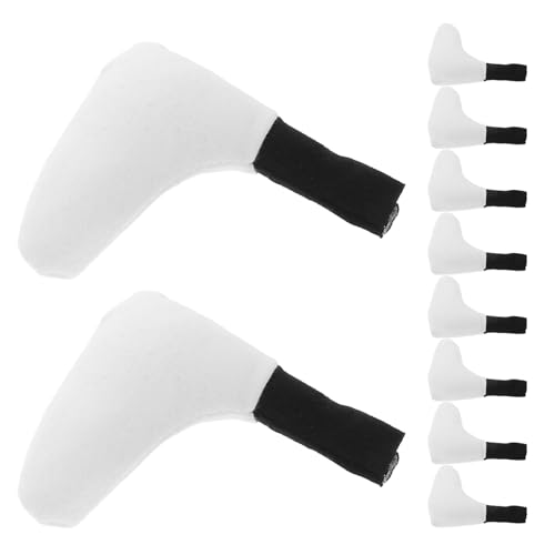 WOONEKY 10 Stück Teiliges aus Baumwoll Puppenfüßen Flexibles Zubehör für Handgefertigte Puppenprojekte für DIY Bastelarbeiten und Stoffgestaltung von WOONEKY