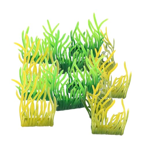 WOONEKY 100 Stück Künstliche Wassergras Tuffs für Aquarien Realistische Plastikpflanzen für Fischbehälter und Modellbau mit Einfachem Platzieren und Pflegeleichtem Design WOONEKY 100 Stück Künstliche Wassergras Tuffs für Aquarien Realistische Plastikpflanzen für Fischbehälter und Modellbau mit Einfachem Platzieren und Pflegeleichtem Design von WOONEKY