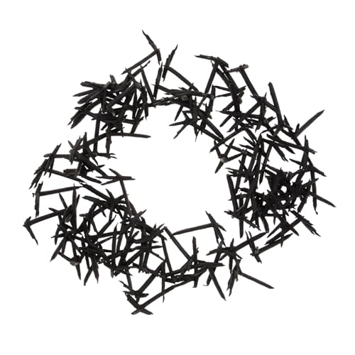 WOONEKY 100 Stück Kunststoff Krähenkralle Zubehör für DIY Leichte Langlebige Simulation von Krähenfüßen Bastelmaterial für Einzigartige Stofftier-Charaktere und Halloween-Dekoration von WOONEKY