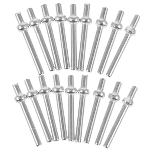 WOONEKY 100 Stück Teiliges Metall Cribbage Spielscore Stifte Robuste Ersatz Pegs mit Konischem Design für Traditionelle Karten und Brettspiele für Spielzimmer und Reisen WOONEKY 100 Stück Teiliges Metall Cribbage Spielscore Stifte Robuste Ersatz Pegs mit Konischem Design für Traditionelle Karten und Brettspiele für Spielzimmer und Reisen von WOONEKY