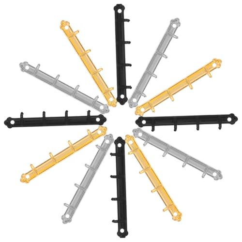 WOONEKY 12 Stück Kreative DIY Klebehaken für Modelle Puppenhäuser und Kleine Bastelprojekte Platzsparend Installieren von WOONEKY