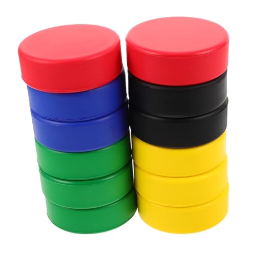 WOONEKY 12 Stück Soft Foam Trainingspucks für Indoor und Outdoor Übungen für Skill Verbesserung und Stressabbau mit Realistischem Gefühl WOONEKY 12 Stück Soft Foam Trainingspucks für Indoor und Outdoor Übungen für Skill Verbesserung und Stressabbau mit Realistischem Gefühl von WOONEKY